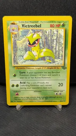 Victreebel 30/64 Pokemon Card TCG Jungle Unlimited Non Holo MP - Image 1