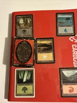 VINTAGE Magic The Gathering Card Collection Lot of 400+ With Card Guard Binder - Image 2