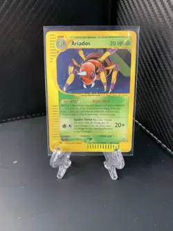 Pokemon Ariados H03/H32 Aquapolis Holo Rare 70 HP 2002 English TCG Card - Image 1