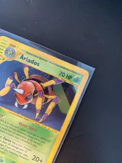 Pokemon Ariados H03/H32 Aquapolis Holo Rare 70 HP 2002 English TCG Card - Image 3