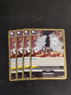 4x One Piece TCG Liberation FOIL Card OP10-098 R Royal Blood NM/M - Image 1