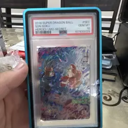 Dragon Ball Super Card Game 2018 SDBH UM2 Son Goku Secret Rare PSA 10 SEC - Image 1