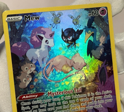Mew GG10/GG70 Crown Zenith: Galarian Gallery Holo Pokemon Card Near Mint - Image 2