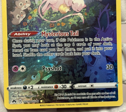 Mew GG10/GG70 Crown Zenith: Galarian Gallery Holo Pokemon Card Near Mint - Image 3