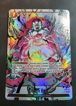 Dragon Ball Super Death Ball FS04-16 Holo Card - FS04 Set - Frieza Extra English - Image 1