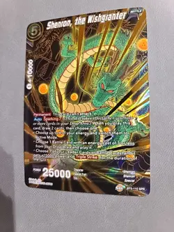 Dragon Ball Super Card Game Shenron, The Wishgranter BT5-110 SPR NM - Image 1