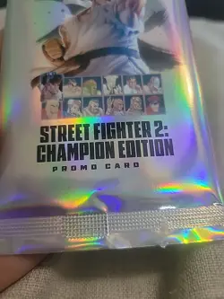 Street Fighter 2: Championship Edition Promo Card PSA Magazine Exclusive Sealed - Image 3