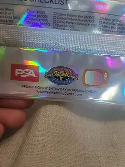 Street Fighter 2: Championship Edition Promo Card PSA Magazine Exclusive Sealed - Image 5
