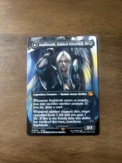 Sephiroth, Fabled SOLDIER (0317) (Borderless) Final Fantasy Regular - Image 1