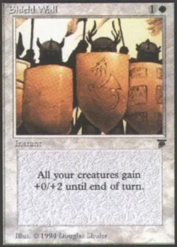 1x Light Play, English Regular Shield Wall Legends - Image 1