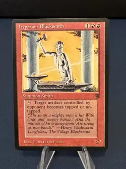 MTG - Magic The Gathering - Hyperion Blacksmith - Legends - NP/LN! - Image 1
