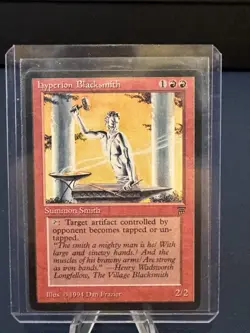 MTG - Magic The Gathering - Hyperion Blacksmith - Legends - NP/LN! - Image 3
