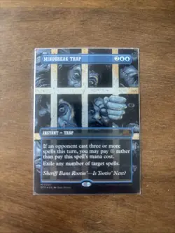 Mindbreak Trap (Textured Foil) Outlaws of Thunder Junction: Breaking News Foil - Image 1