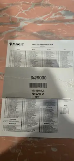 Tarkir Dragonstorm Complete Full Set Factory Sealed TDM MTG Magic the Gathering - Image 1