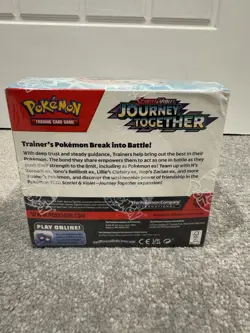 Pokemon TCG Journey Together Booster Box 36 Pack - DAMAGED SEALED BOX - Image 3