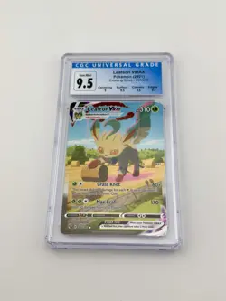 Pokemon Evolving Skies Leafeon VMAX 205/203 Alt Art 2021 - CGC 9.5 - Image 4
