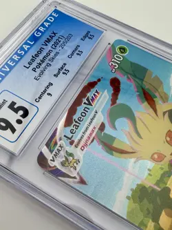 Pokemon Evolving Skies Leafeon VMAX 205/203 Alt Art 2021 - CGC 9.5 - Image 5
