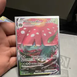 Pokemon Venusaur VMAX SWSH102 Promo Full Art Holo Card Sword & Shield 330HP - Image 1