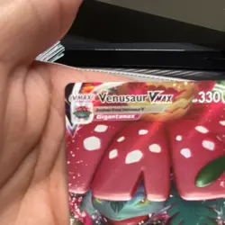 Pokemon Venusaur VMAX SWSH102 Promo Full Art Holo Card Sword & Shield 330HP - Image 5