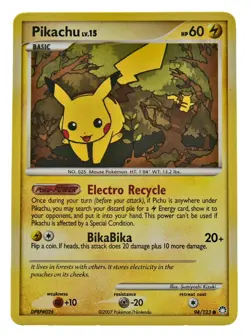 Pikachu 94/123 Common Non Holo Mysterious Treasures New NM+ With eBay Tracking - Image 3