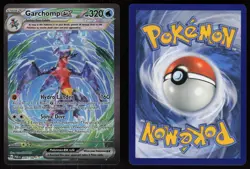 Garchomp ex 245/182 Special Illustration Rare Paradox Rift Pokemon - Image 3