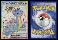 Lapras ex 158/142 Ultra Rare Stellar Crown Pokemon - Image 3
