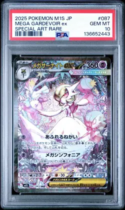 Pokemon TCG Mega Gardevoir EX 042/063 Holo Card M1s: Mega Symphonia PSA 10 Mint - Image 1