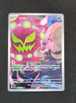 Pokemon TCG ME: Ascended Heroes Cynthia's Spiritomb Illustration Rare 244/217 NM - Image 1