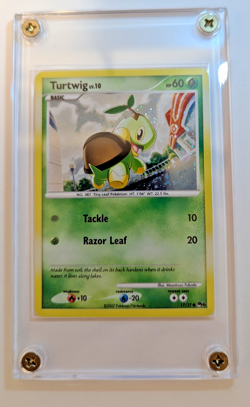 Turtwig Holographic (Pokemon Pop Series 6 - 2007) Near Mint (NM) - Image 1