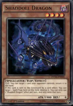 Shaddoll Dragon 1st Ed Rare DUEA-EN026 Yu-Gi-Oh! - Image 1