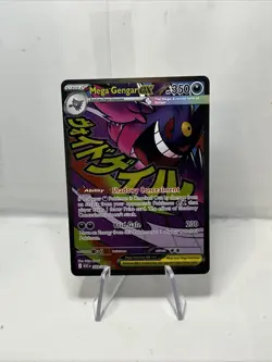 Pokemon TCG Mega Gengar EX Full Art Holo Card 269/217 Psychic 350 HP - Image 1