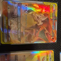 Pokemon GX Tag Team Full Art Holo Card Lot - Mewtwo, Mew, Charizard (6) - Image 5