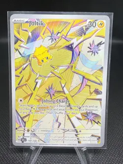 Pokemon Card TCG - Joltik 150/142 Illustration Rare Stellar Crown Near Mint - Image 1