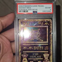 Pokemon Ancient Mew Promo Holo PSA 6 2000 Miscellaneous Cards & Products 1 - Image 1