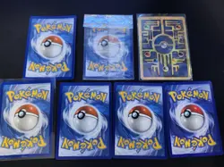 Pokemon Mew & Mewtwo Lot (8 Cards) + Ancient Mew Promo – Heavy Play/Damaged - Image 2