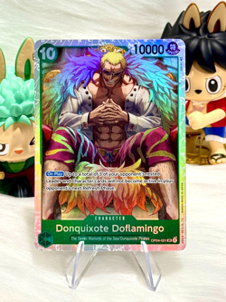 Donquixote Doflamingo OP04-031 SR Kingdoms of Intrigue - One Piece Card - NM - Image 1