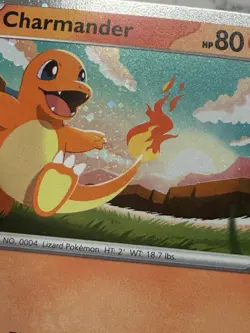 Charmander ASC 020/217 Cosmos Holo Promo SWIRL Ascended Hero’s Pokemon Card - Image 3