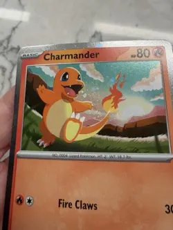Charmander ASC 020/217 Cosmos Holo Promo SWIRL Ascended Hero’s Pokemon Card - Image 4