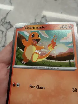 Charmander ASC 020/217 Cosmos Holo Promo SWIRL Ascended Hero’s Pokemon Card - Image 5
