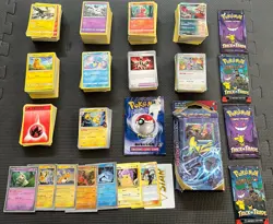 Pokemon Card Collection 900+ Cards Random Assorted Years 4.8 lbs Sealed Packs - Image 1