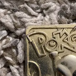 Pokemon 23K Gold Plated Trading Card Mewtwo 1999 Burger King - Image 2