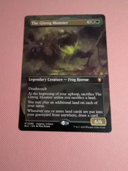 The Gitrog Monster (Borderless) Commander: Bloomburrow Regular - Image 1