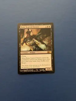 MTG Rune-Scarred Demon: Core Set 2012 #106 – EX-MT - Image 1