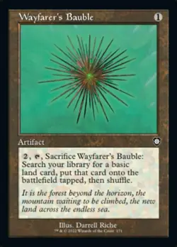 4x Wayfarer's Bauble NM-Mint, English Commander: The Brothers' War MTG Magic - Image 1