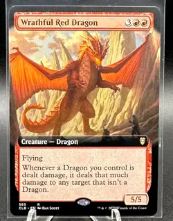 Wrathful Red Dragon (Extended Art) Commander Legends: Battle for Baldur's... - Image 1
