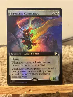 Firemane Commando (Extended Art) Commander: March of the Machine Foil - Image 1
