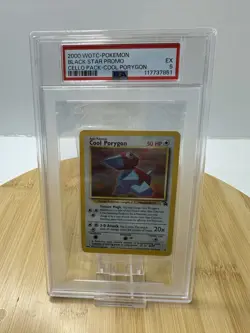 COOL PORYGON Pokemon Card Black Star Promo #15 HOLO SEALED CELLO PSA - Image 1