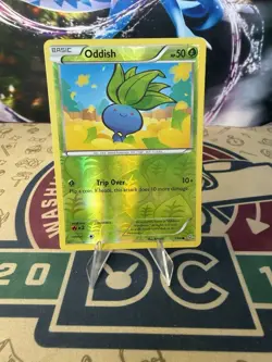 Oddish Common Reverse Holo XY - Ancient Origins 1/98 Pokemon TCG - Image 1
