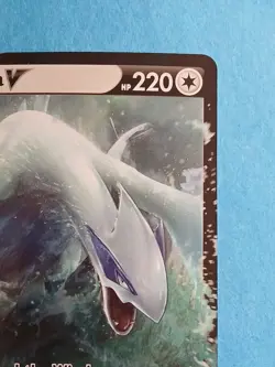 Pokemon Sword & Shield Silver Tempest Lugia V 138/195 Rare - Image 3