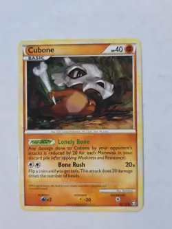 Cubone Triumphant 60/102 Normal Pokemon NM - Image 1